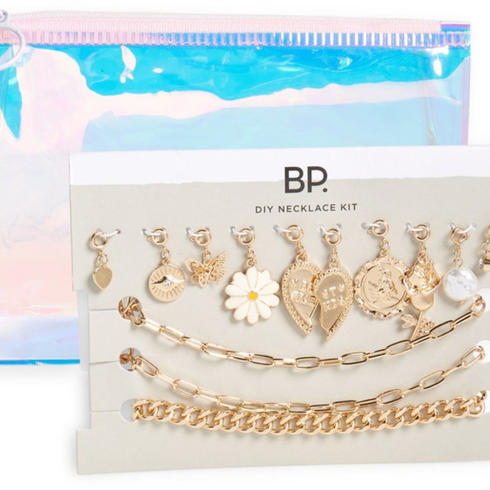 Nordstrom BP DIY Gold Charm Necklace Kit